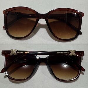 🤎 Vintage Tiffany & Co. Brown Sunglasses! *Estate Sale Find* FREE SHIPPING!